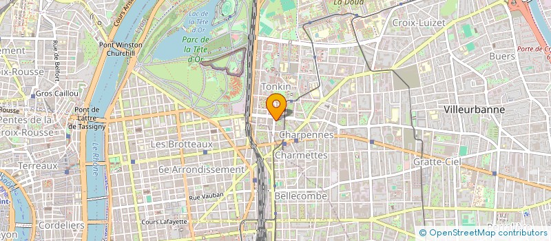 localisation de l'entreprise MONSIEUR SAMIR HAROUDJ  VILLEURBANNE