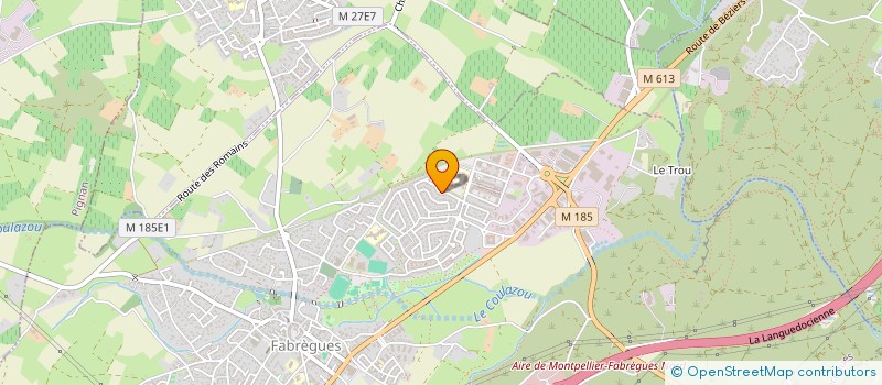 localisation de l'entreprise MONSIEUR SAMIR HARRAS  FABREGUES