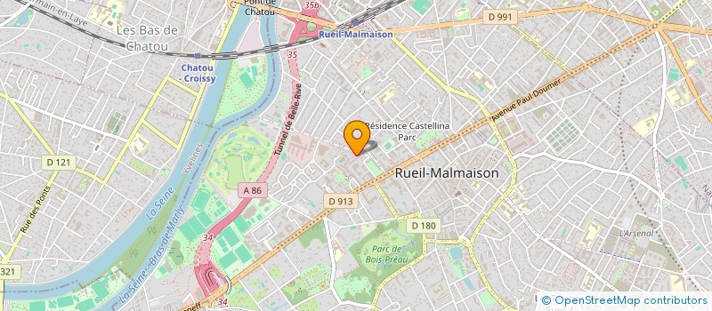 localisation de l'entreprise MONSIEUR SAMIR HASSANI à RUEIL-MALMAISON