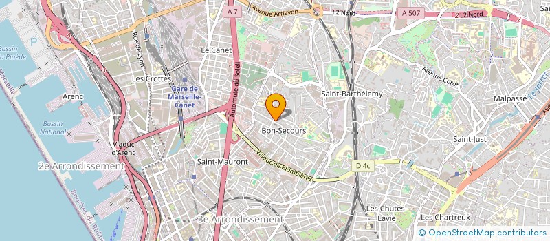 localisation de l'entreprise MONSIEUR SAMIR HAWI à MARSEILLE