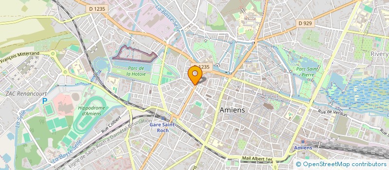 localisation de l'entreprise MONSIEUR SAMIR HINDAOUI à AMIENS