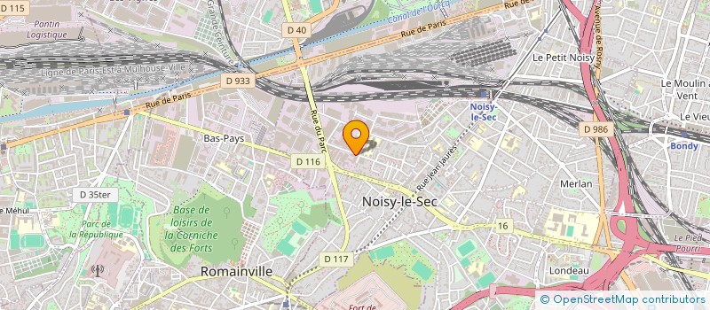 localisation de l'entreprise MONSIEUR SAMIR HOCINI à NOISY-LE-SEC