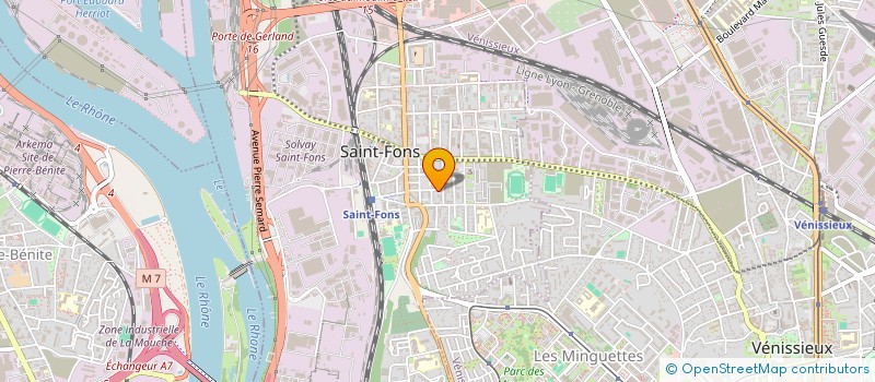 localisation de l'entreprise MONSIEUR SAMIR HOCINI à SAINT-FONS