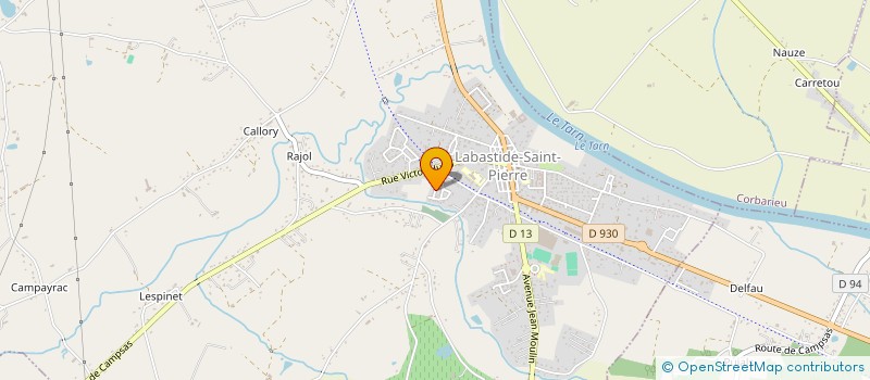 localisation de l'entreprise MONSIEUR SAMIR ICHOU  LABASTIDE-SAINT-PIERRE