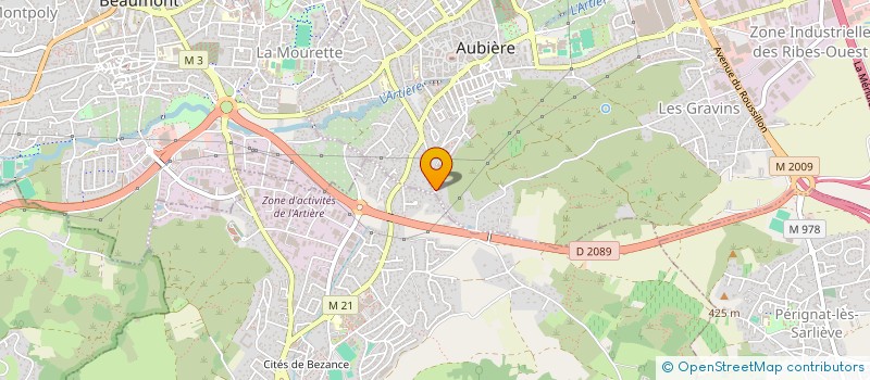 localisation de l'entreprise MONSIEUR SAMIR IDJELLIDAINE à AUBIERE
