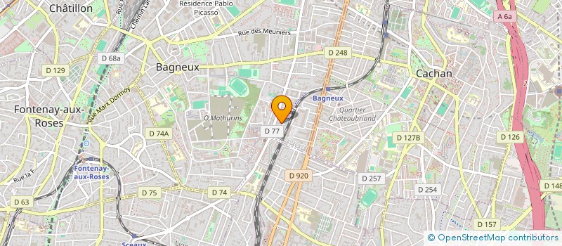 localisation de l'entreprise MONSIEUR SAMIR IDJIHADI à BAGNEUX