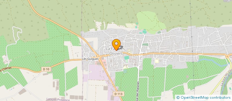 localisation de l'entreprise MONSIEUR SAMIR IDRI à LA FARE-LES-OLIVIERS
