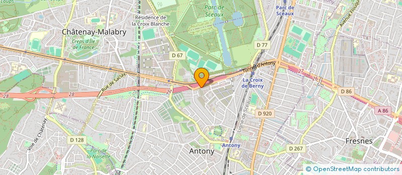 localisation de l'entreprise MONSIEUR SAMIR IDRISSI à ANTONY