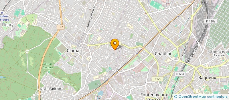 localisation de l'entreprise MONSIEUR SAMIR IRATNI  CLAMART