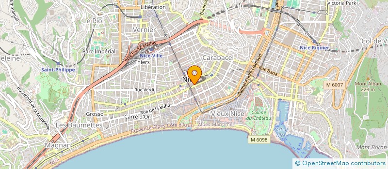 localisation de l'entreprise MONSIEUR SAMIR ISMAIL à NICE
