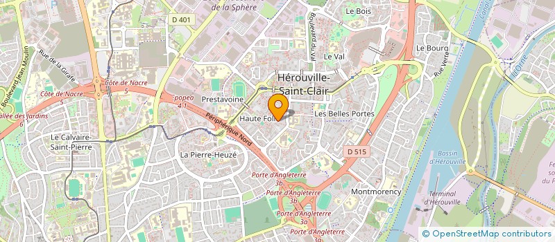 localisation de l'entreprise MONSIEUR SAMIR ISSAD  HEROUVILLE-SAINT-CLAIR