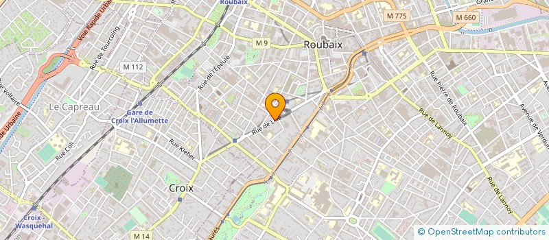 localisation de l'entreprise MONSIEUR SAMIR ITIM  ROUBAIX