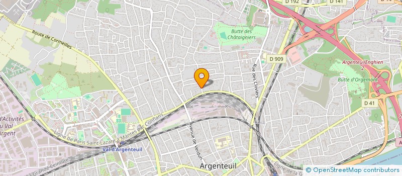 localisation de l'entreprise MONSIEUR SAMIR JEDDI à ARGENTEUIL