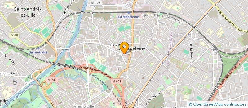localisation de l'entreprise MONSIEUR SAMIR KEDJTOUL à LA MADELEINE