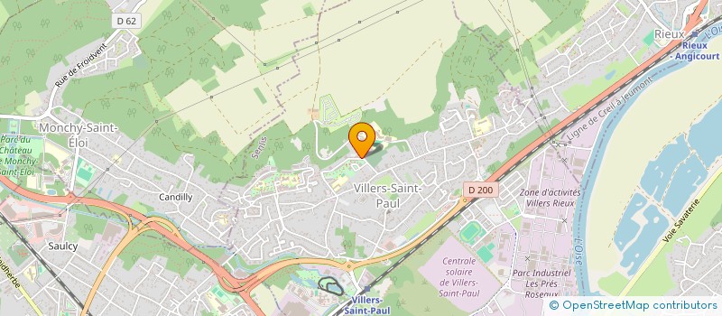 localisation de l'entreprise MONSIEUR SAMIR KENDI  VILLERS-SAINT-PAUL