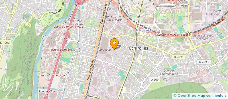 localisation de l'entreprise MONSIEUR SAMIR KHELLOUFI à ECHIROLLES