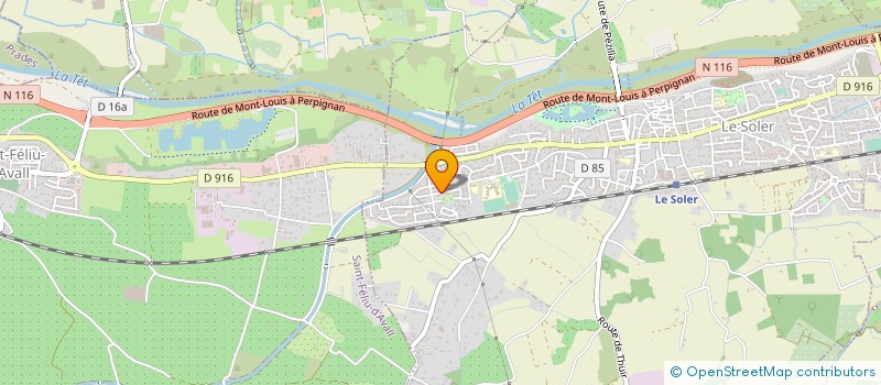 localisation de l'entreprise MONSIEUR SAMIR KHERMANE MIASSI  LE SOLER