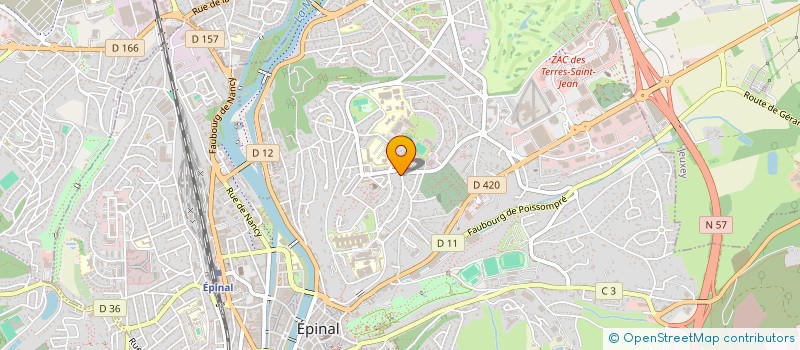 localisation de l'entreprise MONSIEUR SAMIR KHERROUBA  EPINAL