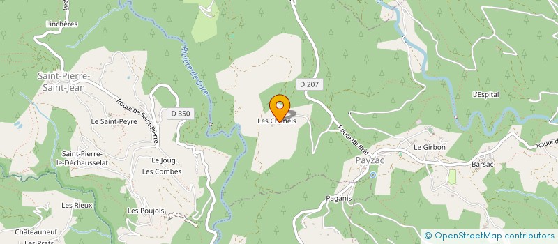 localisation de l'entreprise MONSIEUR SAMIR KHOUANI  PAYZAC