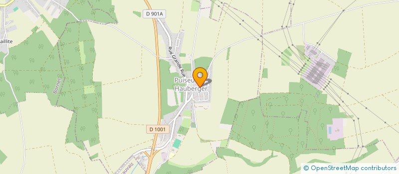 localisation de l'entreprise MONSIEUR SAMIR KOTBI  PUISEUX-LE-HAUBERGER