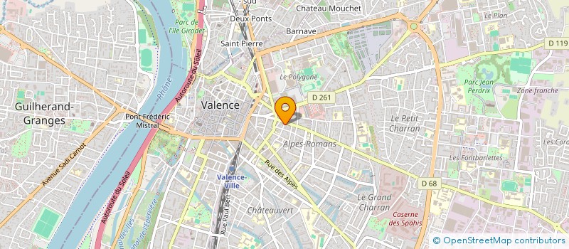 localisation de l'entreprise MONSIEUR SAMIR KOUBIA AFKIR  VALENCE