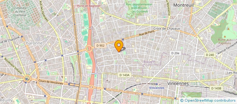 localisation de l'entreprise MONSIEUR SAMIR KOUDJETI à MONTREUIL