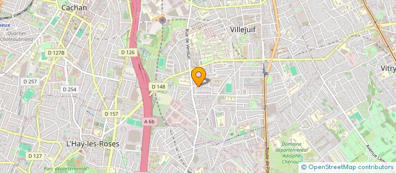 localisation de l'entreprise MONSIEUR SAMIR KOUICI à VILLEJUIF