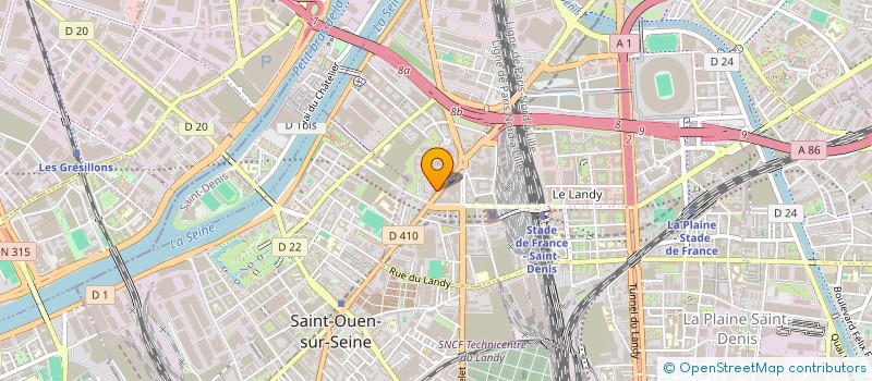 localisation de l'entreprise MONSIEUR SAMIR LACHHAB à SAINT-DENIS