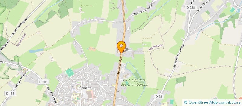 localisation de l'entreprise MONSIEUR SAMIR LAGHMAOUI  MAUBEUGE