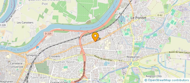 localisation de l'entreprise MONSIEUR SAMIR LAGSOUN  MORIERES-LES-AVIGNON