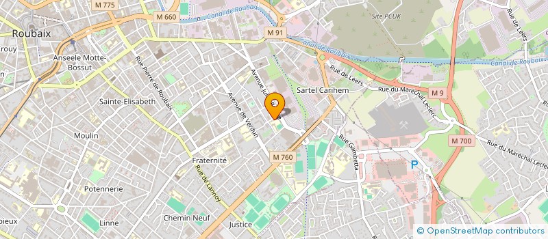 localisation de l'entreprise MONSIEUR SAMIR LAKEL  ROUBAIX