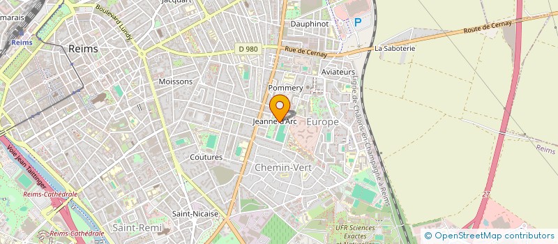 localisation de l'entreprise MONSIEUR SAMIR LAMIRAOUI  REIMS