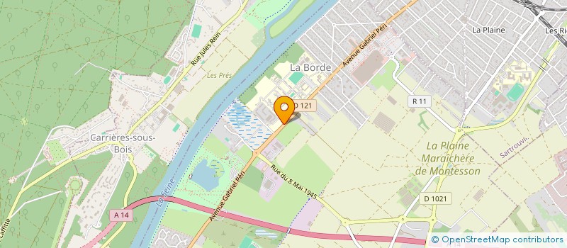 localisation de l'entreprise MONSIEUR SAMIR LAMTARA  CERGY