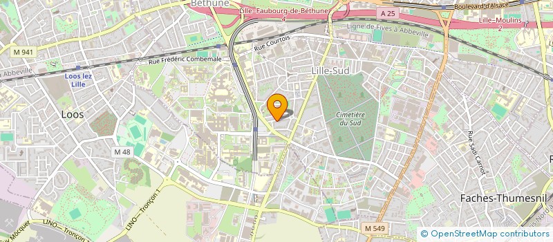 localisation de l'entreprise MONSIEUR SAMIR LAMZOURI à LILLE