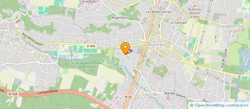 localisation de l'entreprise MONSIEUR SAMIR LAOUFI  LINAS