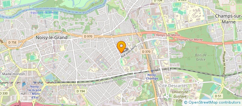 localisation de l'entreprise MONSIEUR SAMIR LASSOUANE  NOISY-LE-GRAND