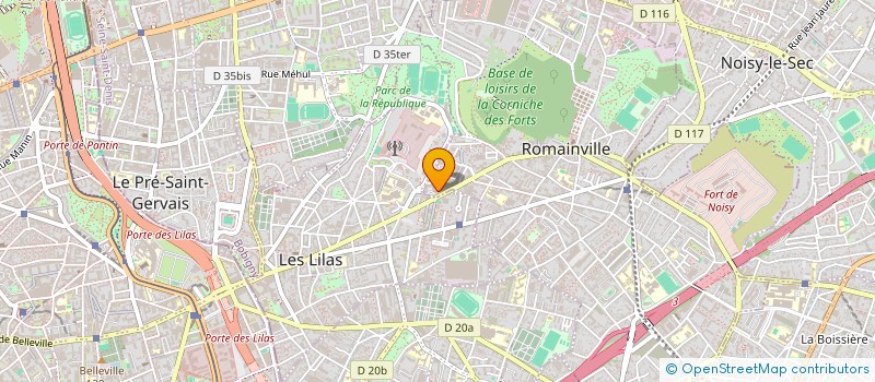 localisation de l'entreprise MONSIEUR SAMIR LAYAZID à ROMAINVILLE