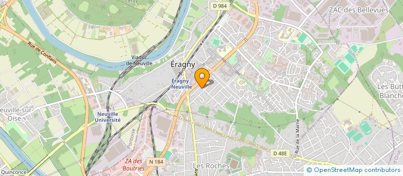 localisation de l'entreprise MONSIEUR SAMIR LAZAAR  ERAGNY