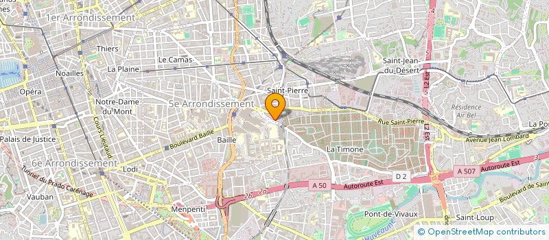 localisation de l'entreprise MONSIEUR SAMIR LEBSIR  MARSEILLE