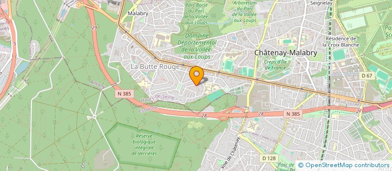 localisation de l'entreprise MONSIEUR SAMIR LEHNID  CHATENAY-MALABRY