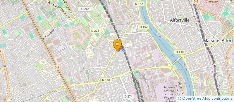 localisation de l'entreprise MONSIEUR SAMIR LICHHEB  VITRY-SUR-SEINE