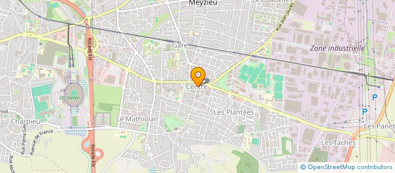 localisation de l'entreprise MONSIEUR SAMIR LOUALI  MEYZIEU