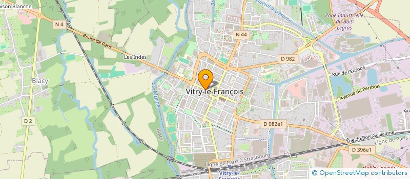 localisation de l'entreprise MONSIEUR SAMIR LOUDHADHNA à VITRY-LE-FRANCOIS