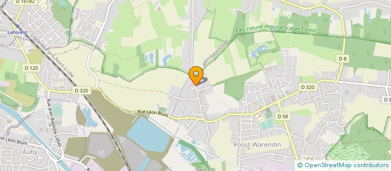 localisation de l'entreprise MONSIEUR SAMIR MADANI YOUSFI  ROOST-WARENDIN