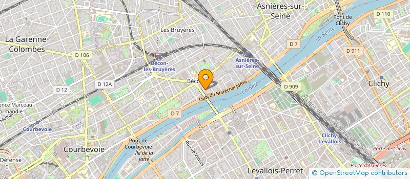 localisation de l'entreprise MONSIEUR SAMIR MAHDI à COURBEVOIE