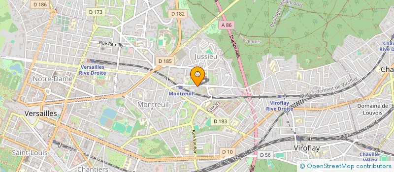 localisation de l'entreprise MONSIEUR SAMIR MAHI à VERSAILLES