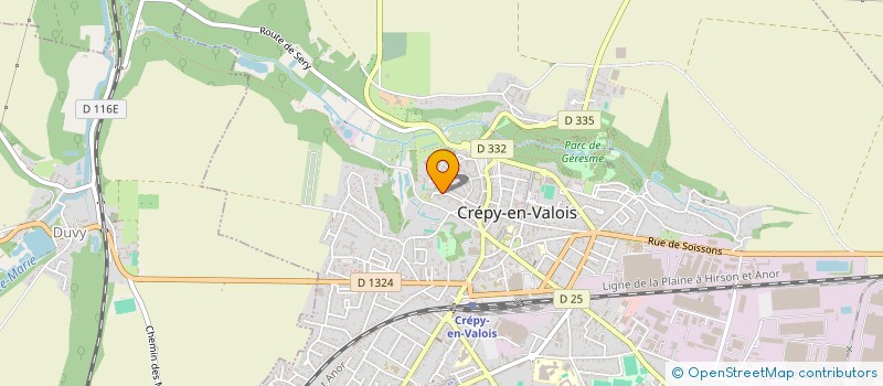 localisation de l'entreprise MONSIEUR SAMIR MAHIOU  CREPY-EN-VALOIS