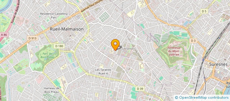 localisation de l'entreprise MONSIEUR SAMIR MAHMOUDI  RUEIL-MALMAISON