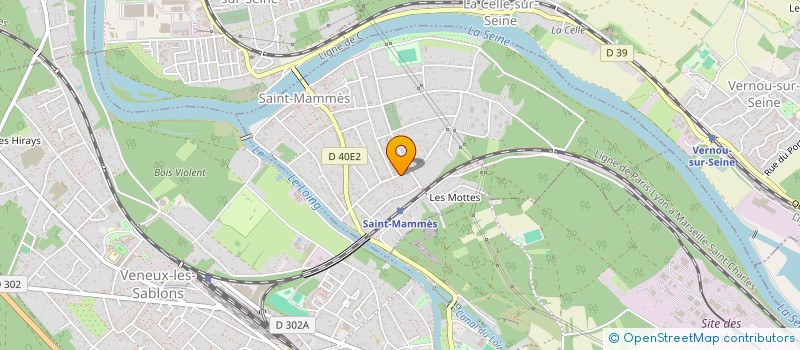 localisation de l'entreprise MONSIEUR SAMIR MAKHLOUF  SAINT-MAMMES