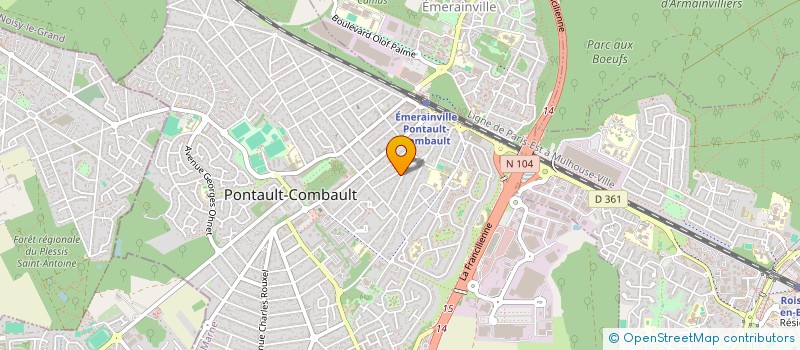 localisation de l'entreprise MONSIEUR SAMIR MAKOUF à PONTAULT COMBAULT